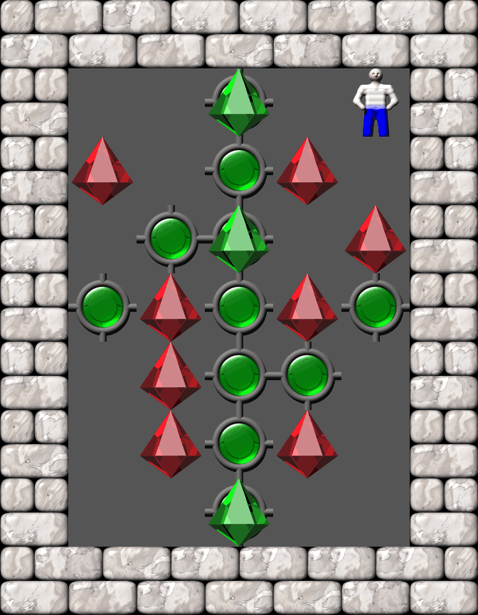 Sokoban Thinking Rabbit Arranged level 7